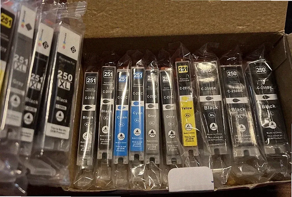 14 GPC Image Compatible Ink Cartridge Replacement for Canon 250XL 251XL Exp 1/24