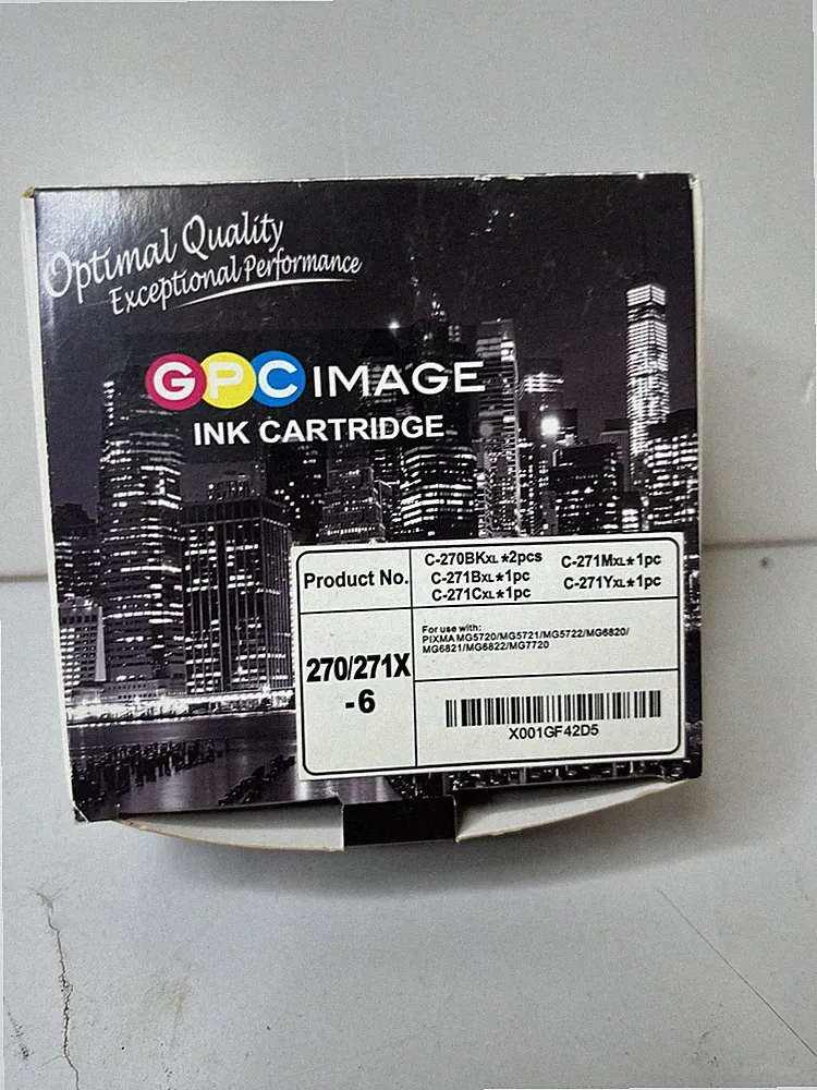 Canon Combo Pack GPC IMAGE 6pk 270/271X-6 & Photo Paper