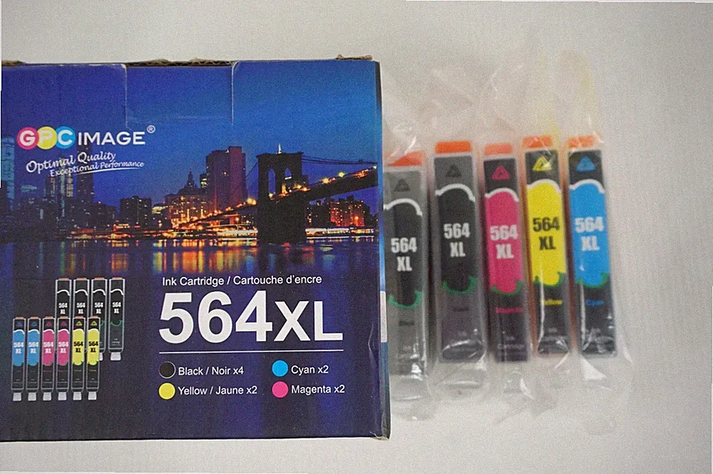 GPC Image 564XL GPC Image Compatible Ink Cartridge 564 2/26 Cyan Yellow Magenta