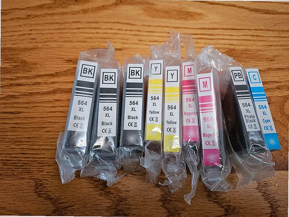 GPC Image 564XL Ink Cartridge Black, Yellow, Cyan, Blue and Photo Black