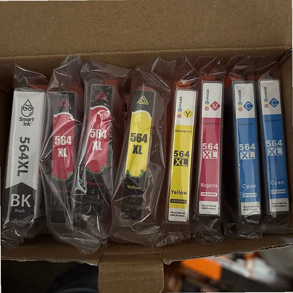 GPC Image 564XL Replacement Ink 8 CARTRIDGE 1 Black 2 Yellow 3 Magenta 2 Cyan