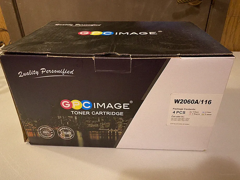 GPC Image Compatible Toner Cartridge Expired 2023 2 Cyan 2 Yellow