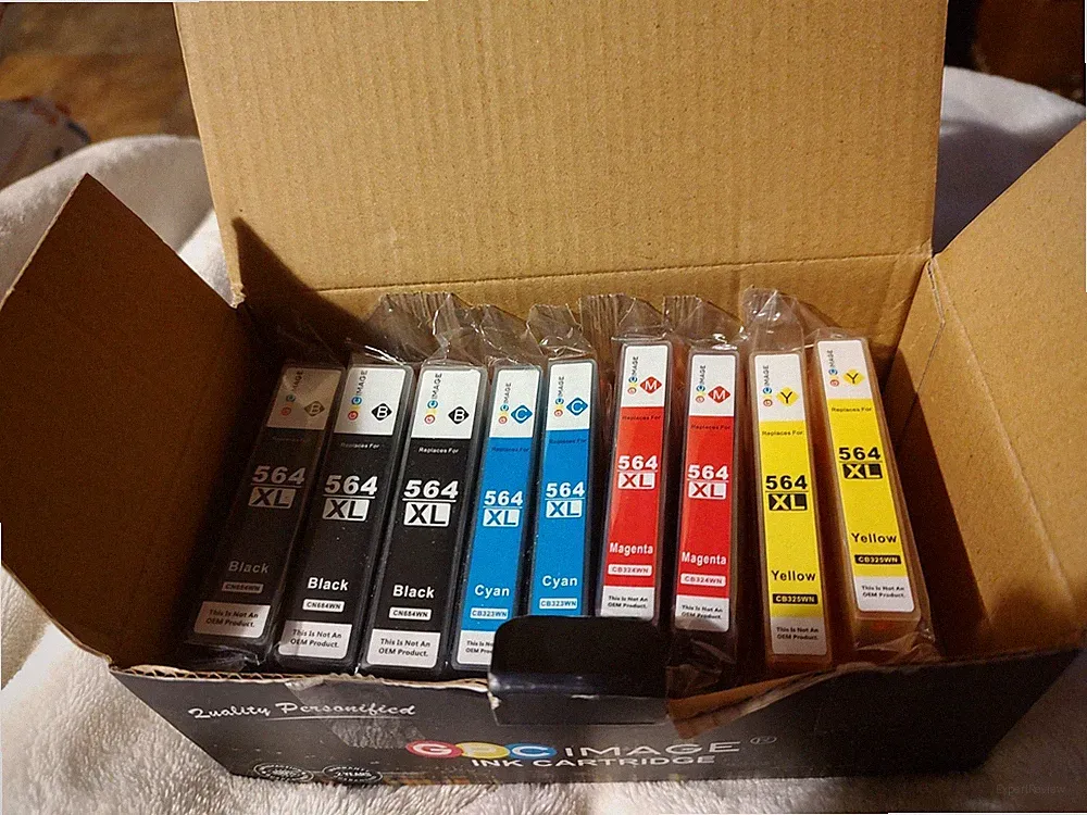GPC Image Ink Cartridge 564XL 9 Cartridges Black, Magenta, Yellow, Cyan Sealed