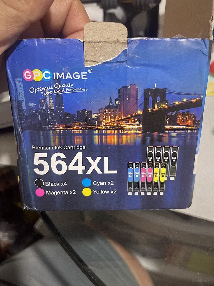 GPC image ink Cartridge 564XL Option For H.P. Cartridges OPEN BOX