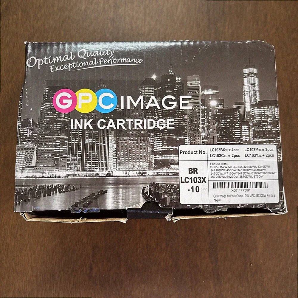 GPC Image Ink Cartridge Set New In Box Set Of 8 C