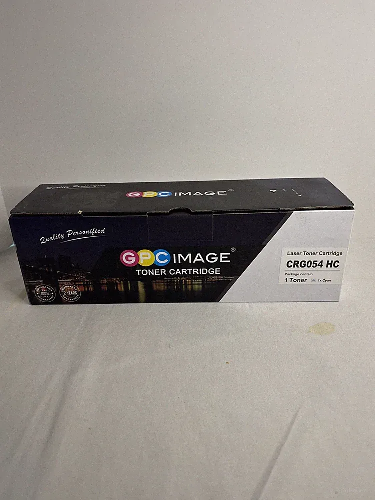 GPC Image Laser Jet Printer Ink Toner CRG054 Check Cartridge Cyan