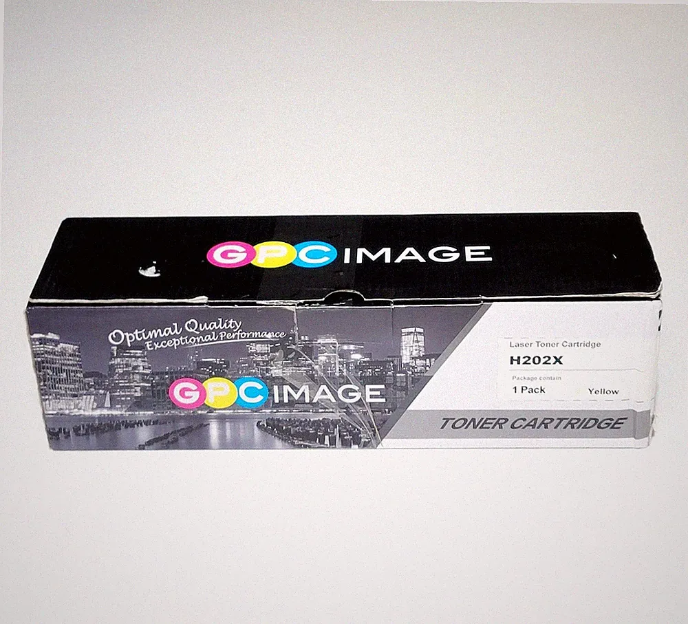 GPC IMAGE Laser Toner CF502X YELLOW Ink Cartridge For Color LaserJet Pro M254dw
