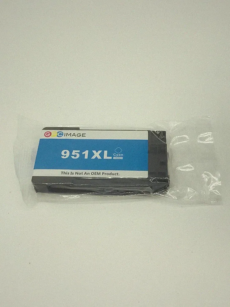 GPC Image Updated Chip Compatible Ink Cartridge Replacement For HP 951XL Cyan