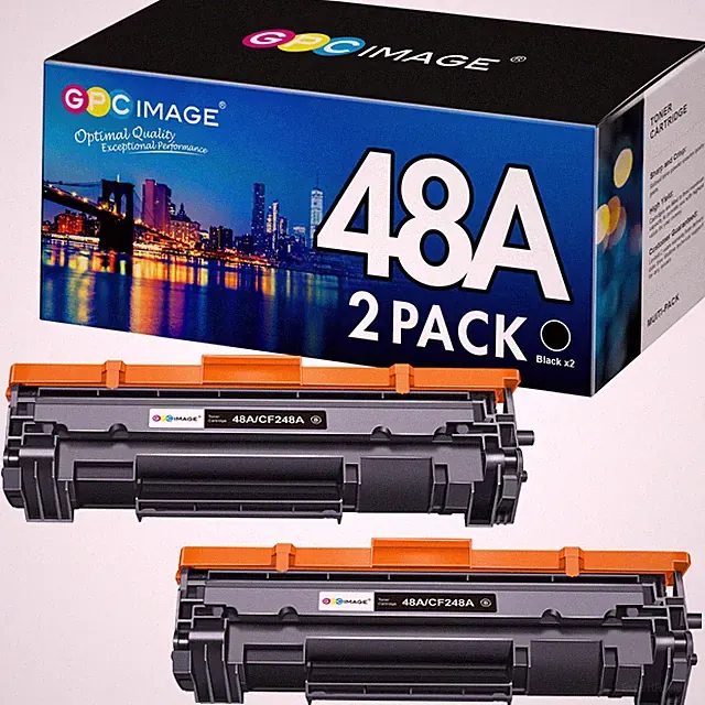 Hp 48A Black Toner Cartridges 2 Pack Compatible Laserjet Pro M15 M29 M28 M30